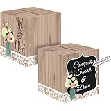 Rustic Wedding Card Box