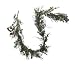 6' Battery Operated Pre-Lit LED Red Mini Apple Christmas Garland - Clear Lights