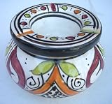 Jamila Red Ashtray Medium By Treasures Of Morocco Free Shipping