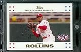 2007 Topps Opening Day #66 Jimmy Rollins Phillies - Mint Condition - Shipped in Protective Display Case !