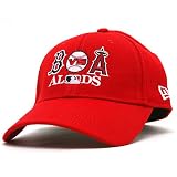 2008 ALDS Los Angeles Angels of Anaheim vs Boston Red Sox Dueling Cap