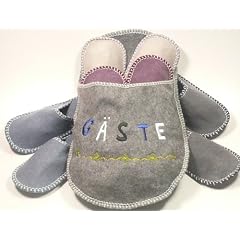 CEPEWA 18260 G�ste-Pantoffelset, 4 Paar