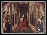 Jan van Eyck  Black Wood-Mounted Art Poster Print – 11″ X 17″