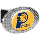NBA Indiana Pacers Metal Diamond Plate Trailer Hitch Cover