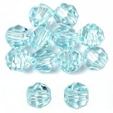 12 Light Azore Round Swarovski Crystal Beads 5000 4mm