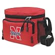 University of Nebraska Lunch Box Cooler Bag Insulated Red Cornhuskers - Top Quality Unique Lunchbox or Red Cushioned Travel Bag OFFICIAL NCAA MERCHANDISE