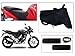 Vheelocityin Combo of 72633 Black Motorcycle Body and Seat Cover with Free Acupressure Grip for Bajaj Pulsar 150 RS.599.00