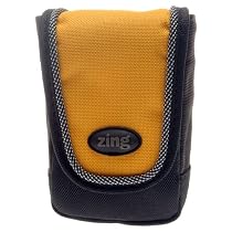 Zing Design Contour Compact Digital Camera Case (Yellow) for Canon Powershot A470, A480, A590, A1100, A1100, A2000, A2100, D10, E1, SD770, SD780, SD790, SD850, SD880, SD890, SD960, SD970, SD990, SD1100, SD1200, SX100, SX110, SX200 IS Digital Cameras