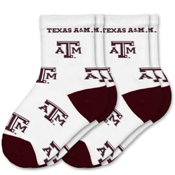Click here to buy NCAA Toddler Two Pack Socks All Over Logo by For Bare Feet.