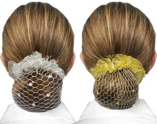 Showquest Bun Net with Swarovski Accents