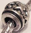 Silver Plated Spacer Bead Fits Pandora Hugs, 11mm (1)