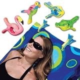 Boca Beach Towel Clips Tropical Fish
