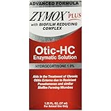 Pet King Brands Zymox Plus Otic-HC Enzymatic Ear Care Solution, 1.25 Ounce