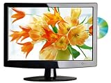 Qmedia - Q22A2D - TV LCD 22" avec Lecteur DVD int&eacute;gr&eacute; - 720p - TNT - HDMI - Noir