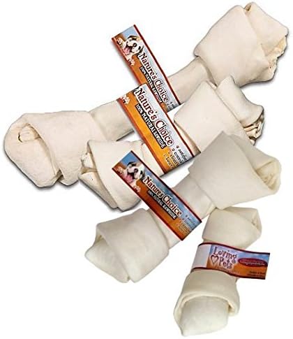 Bulk Rawhide Dog Bones 4"-5" White - 50 pack