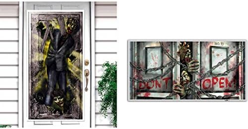 Zombie Door and Window Banner bundle