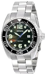 Pro Diver Quartz Black Mother Of Pearl Dial