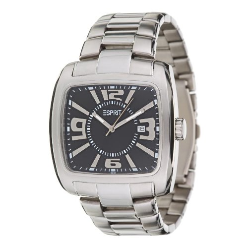 Esprit Herren-Armbanduhr Wild Silver Black ES102151004