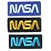 NASA Rectangular Set Embroidered Iron / Sew on Patches (A001)
