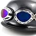 Tactical Style Ski Skiing Snowmobilings Snowboard Snow Snowmobile Snowvehicle Chrome Frame Colorful Lens Sun UV Protect Goggles Sunglasse
