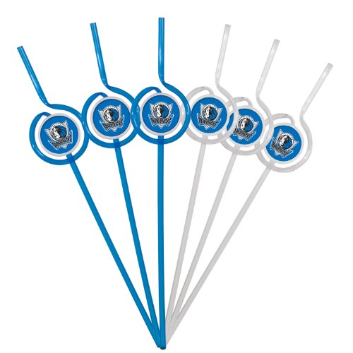 NBA Dallas Mavericks Six Pack Team Sip Sport Straws