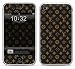 BROWN MONOGRAM Design Apple iPhone 3G/3GS 8GB 16GB 32GB Vinyl Skin Decal Cover Sticker Protector (Matte Finish)+ Free Screen Protector