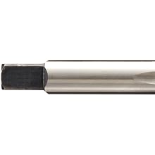 Union Butterfield 1585(UNC)/1585(UNF) High-Speed Steel Spiral Point Tap, Relieved Style, Uncoated (Bright) Finish, Round Shank with Square End
