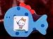 New wooden whale photo frame