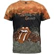 Rolling Stones - Paisley Tie Dye T-Shirt