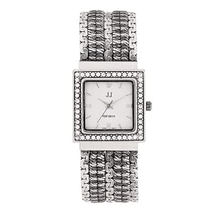 Jules Jurgensen Women's Crystal Accented Watch #A182AS