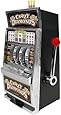 Trademark Global Crazy Diamonds Slot Machine Bank