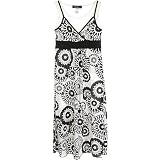 Volume One Black & White Maxi Duet Dress