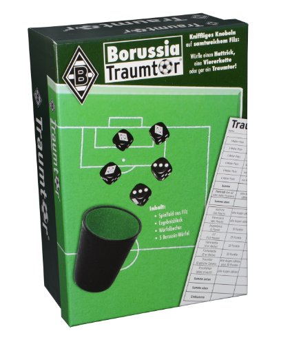 Teepe Sportverlag 18950 – Borussia Mönchengladbach Würfelset Traumtor