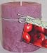 Ultra Scented 3x4 Pillar Candle - Natural Wax - Crispy Clean