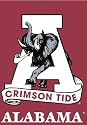 University of Alabama Crimson Tide Large House Flag h