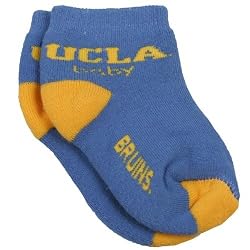 NCAA UCLA Bruins Infant True Blue-Gold Team Logo Bootie Socks (9-24 MO)