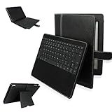 KHOMO: PU Leather Case with DETACHABLE Bluetooth Keyboard for Apple iPad 2