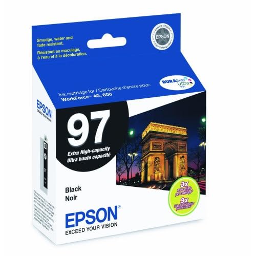 Epson 97 T097120 High Capacity Black Ink cartridge for Epson WorkForce 40 ,600thumbnail