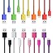 Micro USB Charger, Pvendor 10 Pack of 2M 6 Feet Tangle-free High Speed Micro USB 2.0 Charging and Sync Data Cable Cord For Samsung Galaxy Note 1 2 4 S2 S6 edge plus , HTC, Motorola, LG Optimus G3, Nokia, PS4, Xbox one Most Android Tablets, and other Android Smart Phone