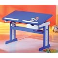 Link 40100600 ABC Schreibtisch "Paco" blau/wei�