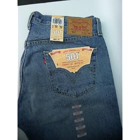 Levi's Original 501 Straight Leg Button-Fly Jeans