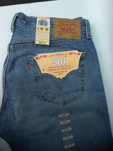 Levi's Original 501 Straight Leg Button-Fly Jeans