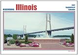 2012 Discovering Illinois Wall calendar