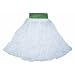 Wilen A02502, J W Atomic Loop Wet Mop, Medium, 5" Mesh Band, Natural (Case of 12)