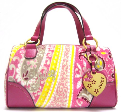 Juicy Couture Velour Barrel Bag in Martinique-Multi 