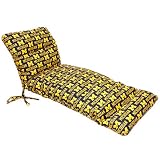 NCAA Michigan Wolverines Navy Blue Chaise Lounge Cushion