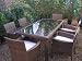 Kitchen & Housewares : St.Thomas All weather Rattan / wicker patio conservatory furniture set Brown