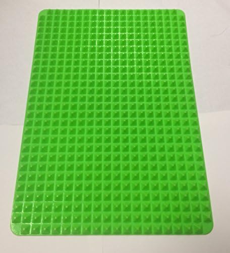 Fat Mat 2 generation Silicone Baking Mat (11.5x16 Inches) - Perfectly Drains Excess Fats - Good for BBQ, Grilling, Baking - Food Grade Silicone - Unique Design, Durable Construction