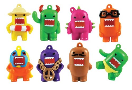 Domo Colorful Figure Charm - Complete Set of 8 Figures