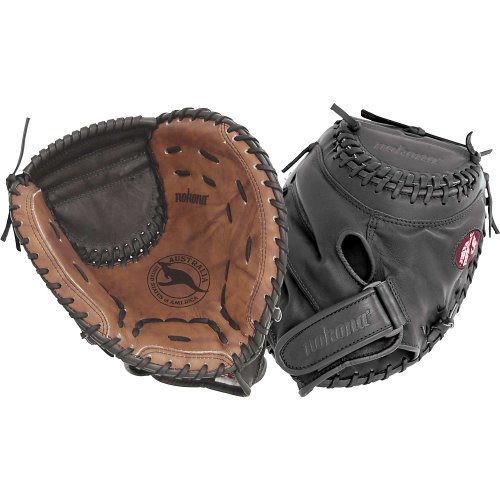 Nokona Buckaroo Fastpitch Softball Catchers Glove, Right Hand, 32.5-Inch, Black On Sale